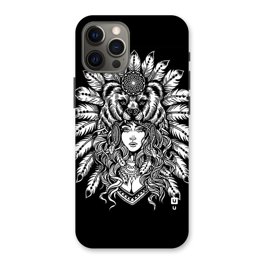 Girl Pattern Art Back Case for iPhone 12 Pro Max