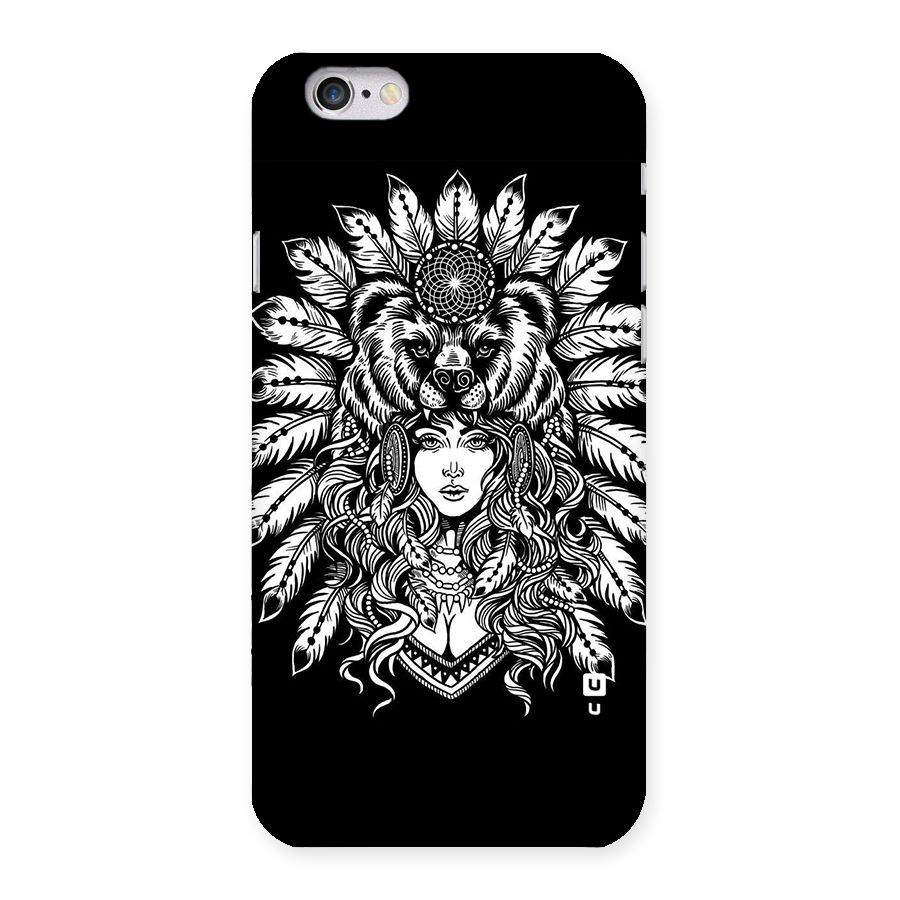Girl Pattern Art Back Case for iPhone 6 6S