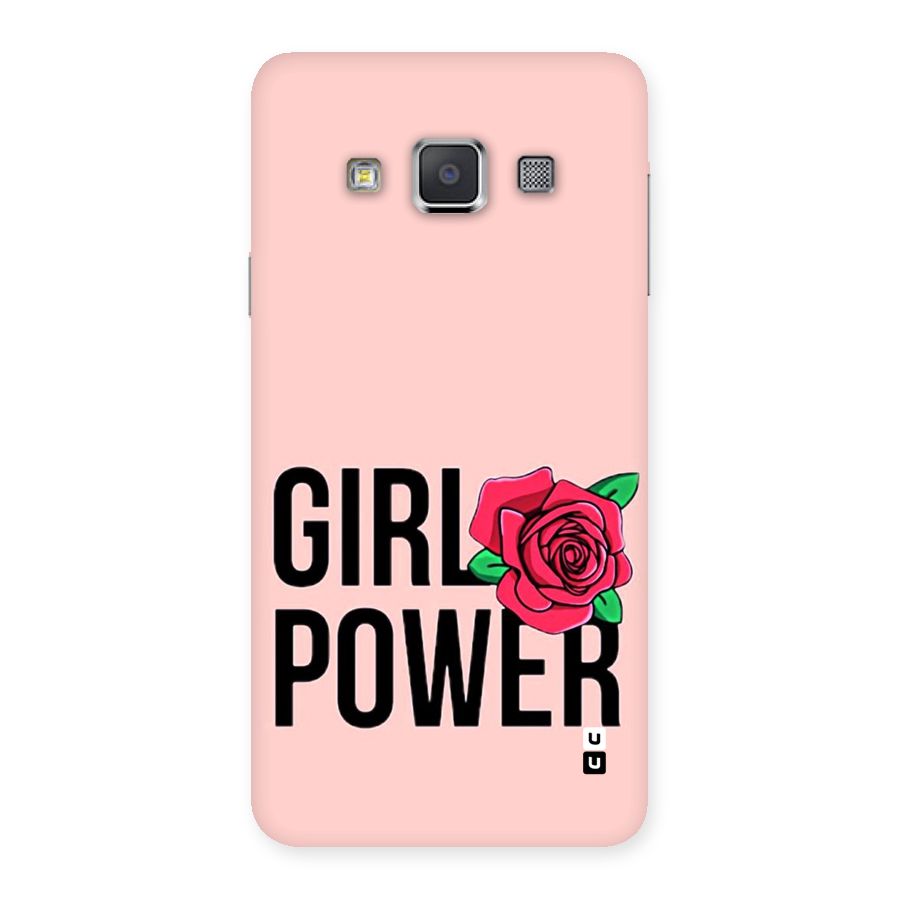 Girl Power Back Case for Galaxy A3