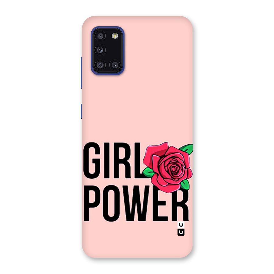 Girl Power Back Case for Galaxy A31