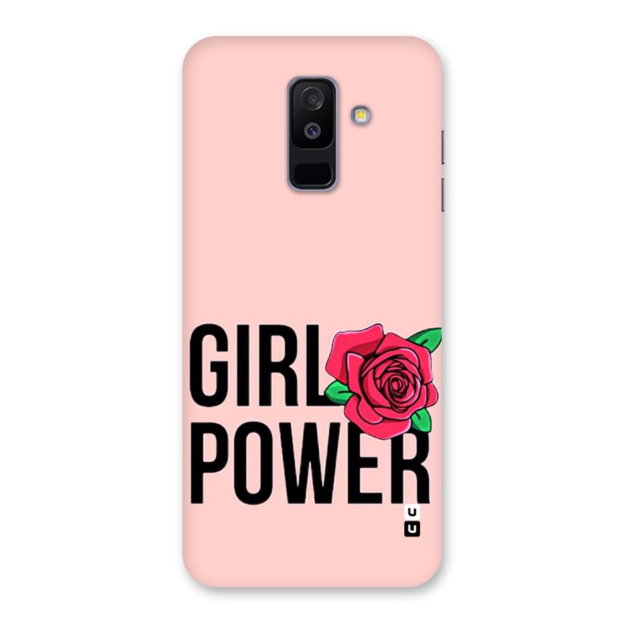 Girl Power Back Case for Galaxy A6 Plus