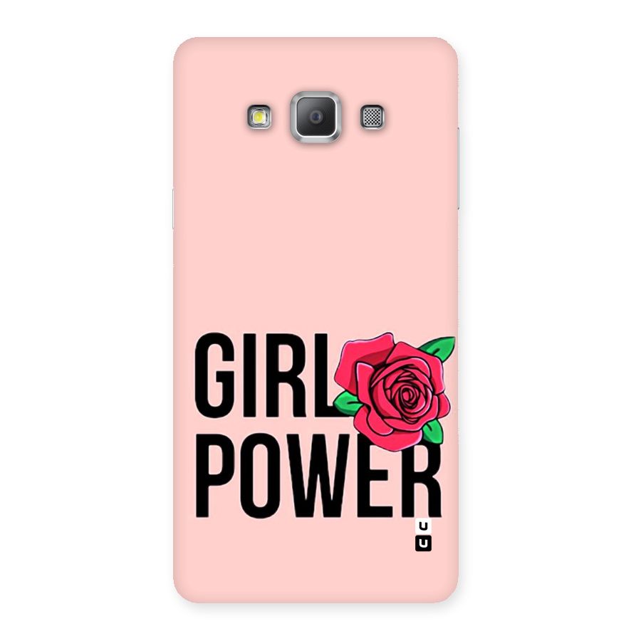 Girl Power Back Case for Galaxy A7