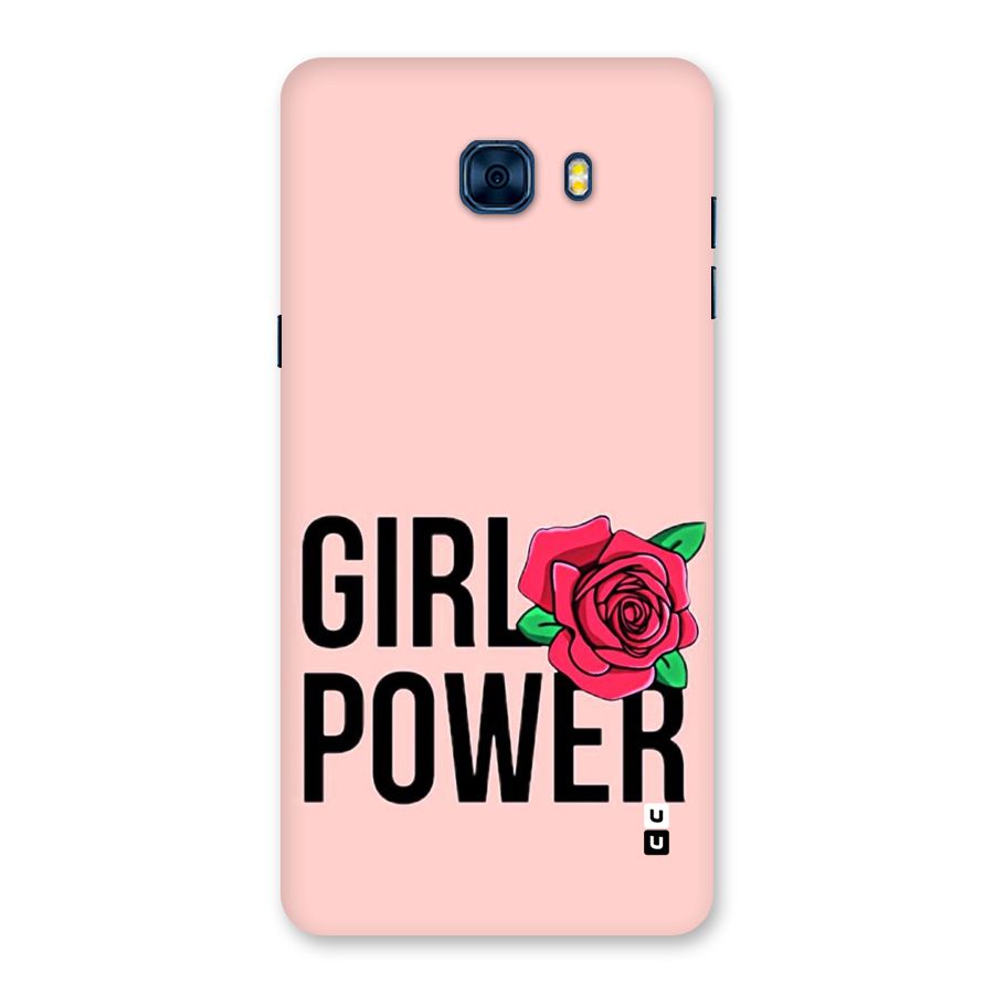 Girl Power Back Case for Galaxy C7 Pro