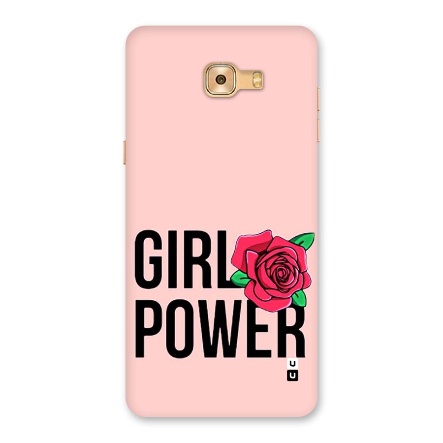 Girl Power Back Case for Galaxy C9 Pro