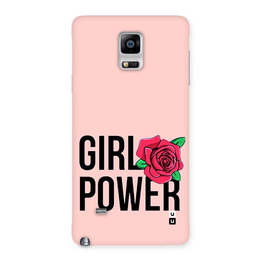 Girl Power Back Case for Galaxy Note 4