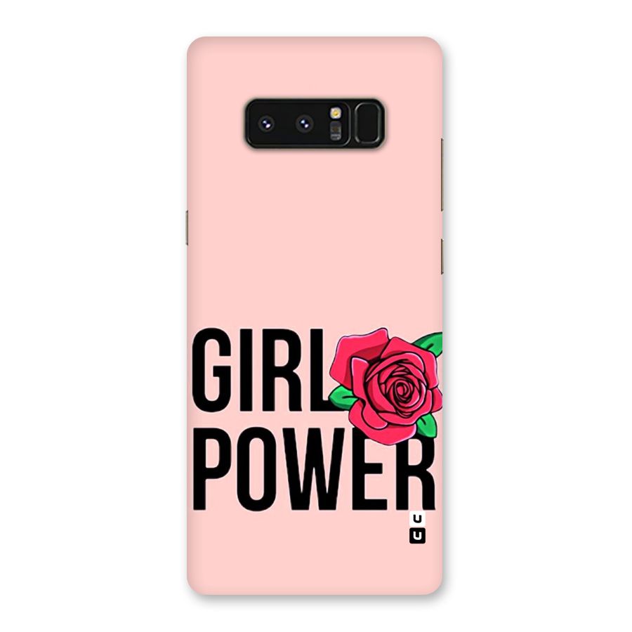 Girl Power Back Case for Galaxy Note 8