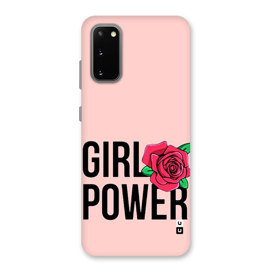 Girl Power Back Case for Galaxy S20