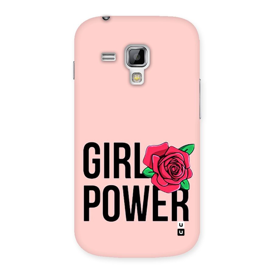 Girl Power Back Case for Galaxy S Duos