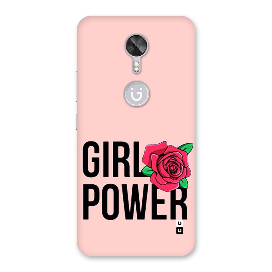 Girl Power Back Case for Gionee A1