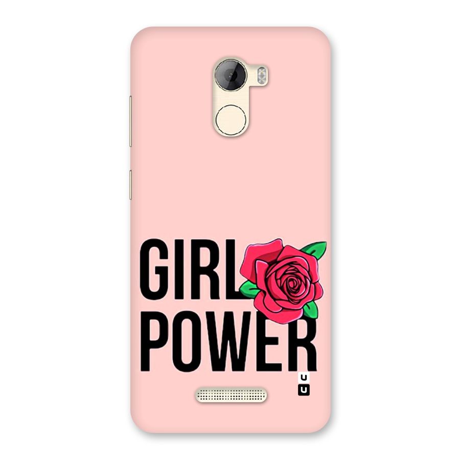 Girl Power Back Case for Gionee A1 LIte