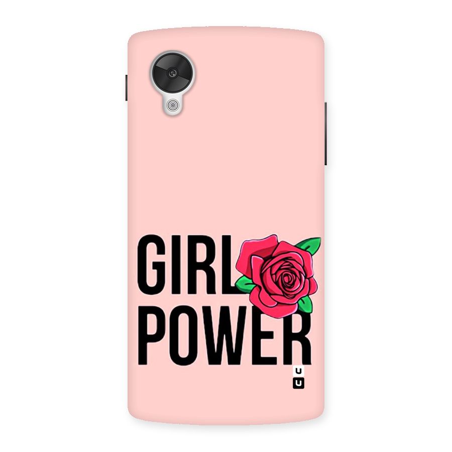 Girl Power Back Case for Google Nexsus 5