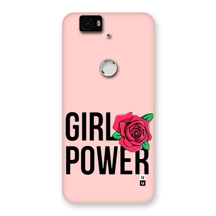 Girl Power Back Case for Google Nexus-6P
