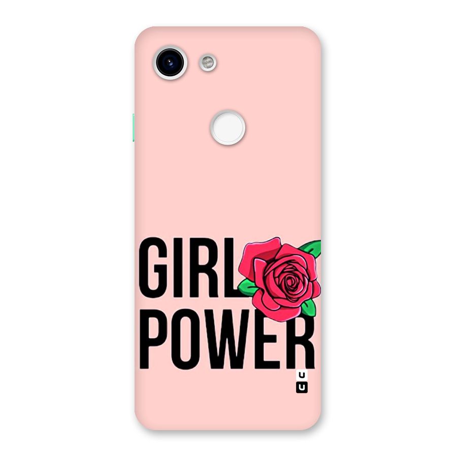 Girl Power Back Case for Google Pixel 3