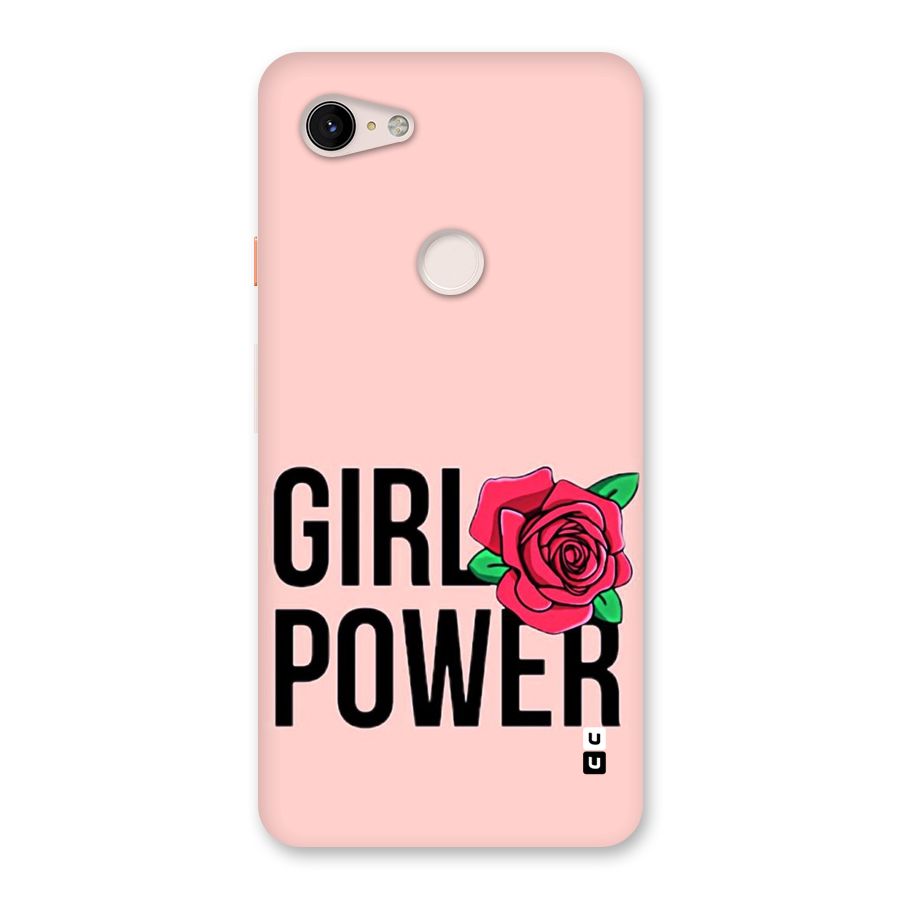 Girl Power Back Case for Google Pixel 3 XL