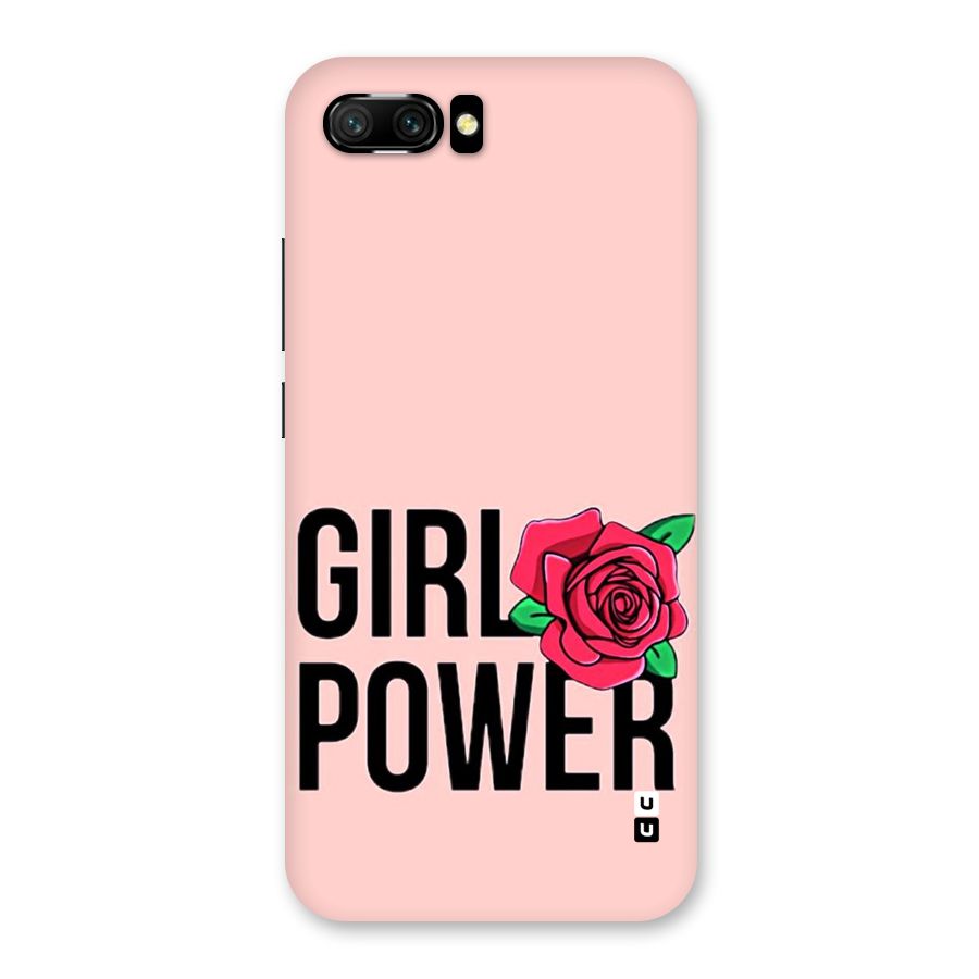 Girl Power Back Case for Honor 10