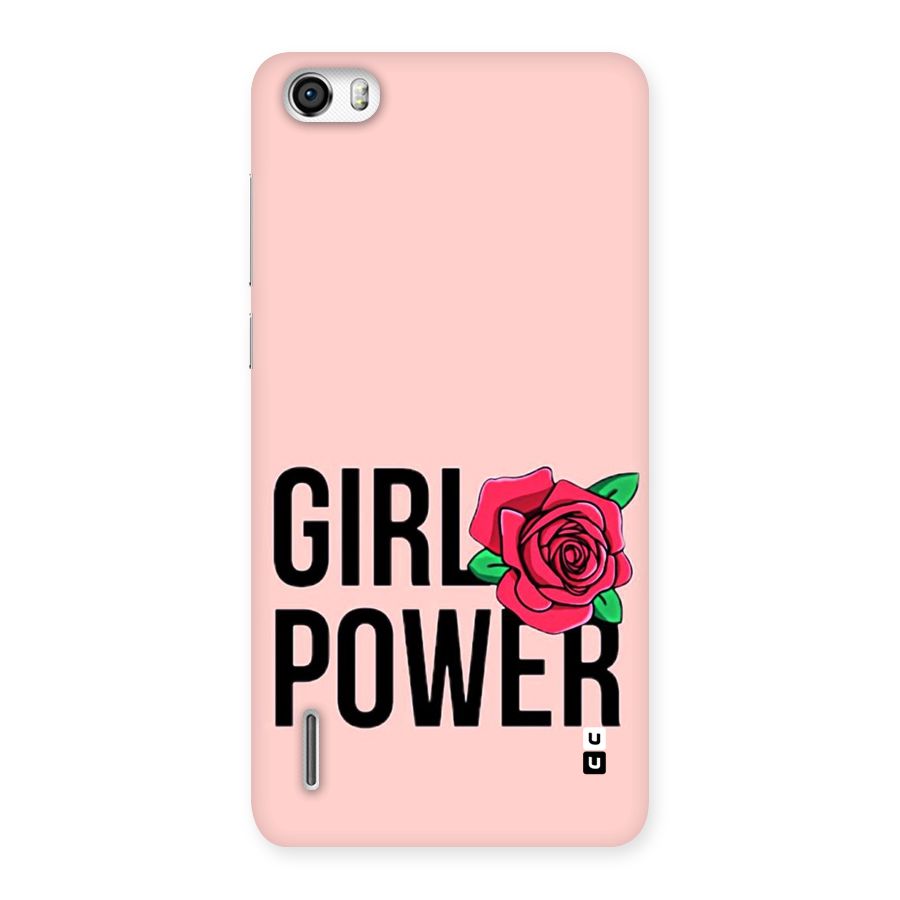 Girl Power Back Case for Honor 6