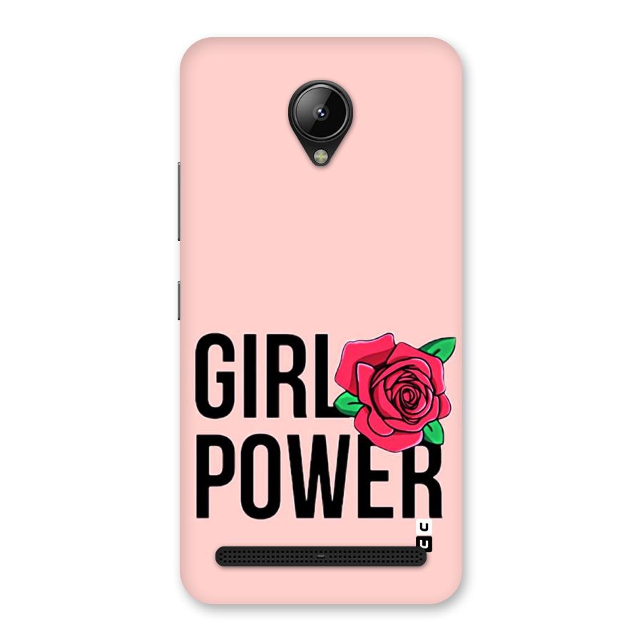 Girl Power Back Case for Lenovo C2