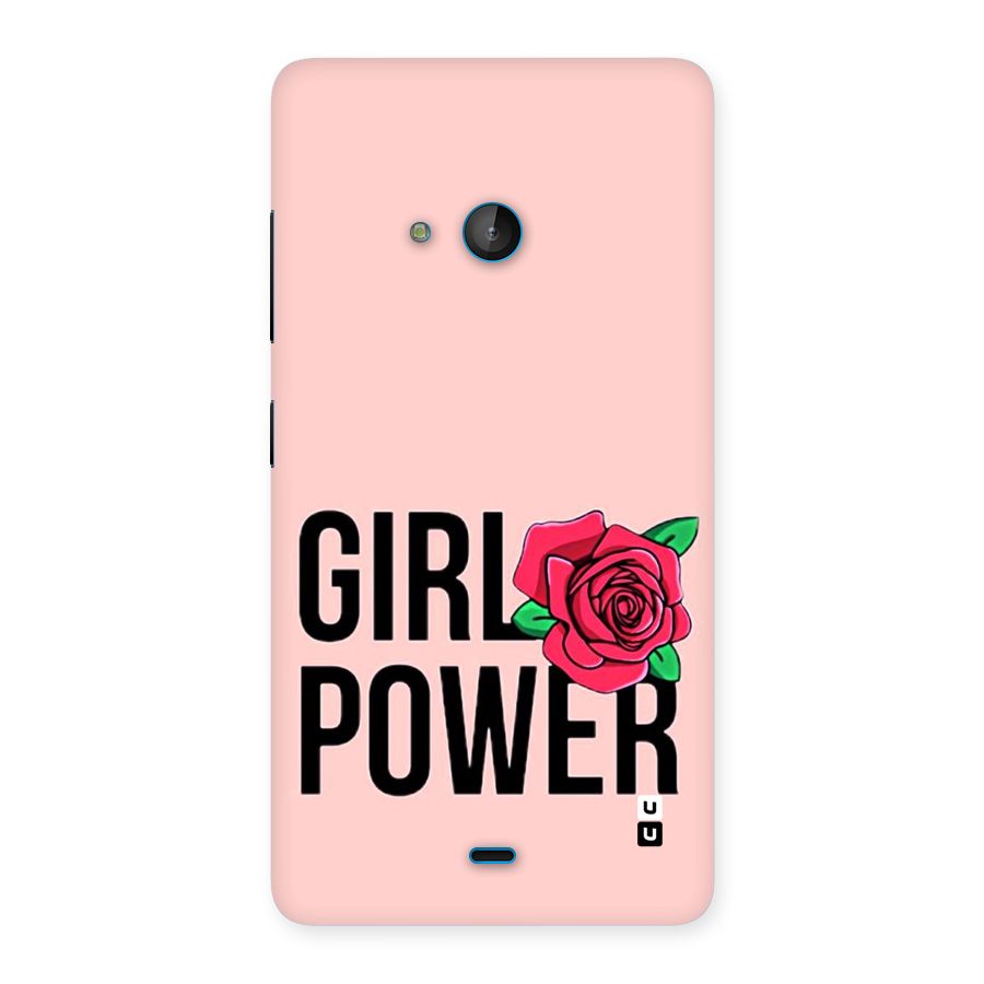 Girl Power Back Case for Lumia 540