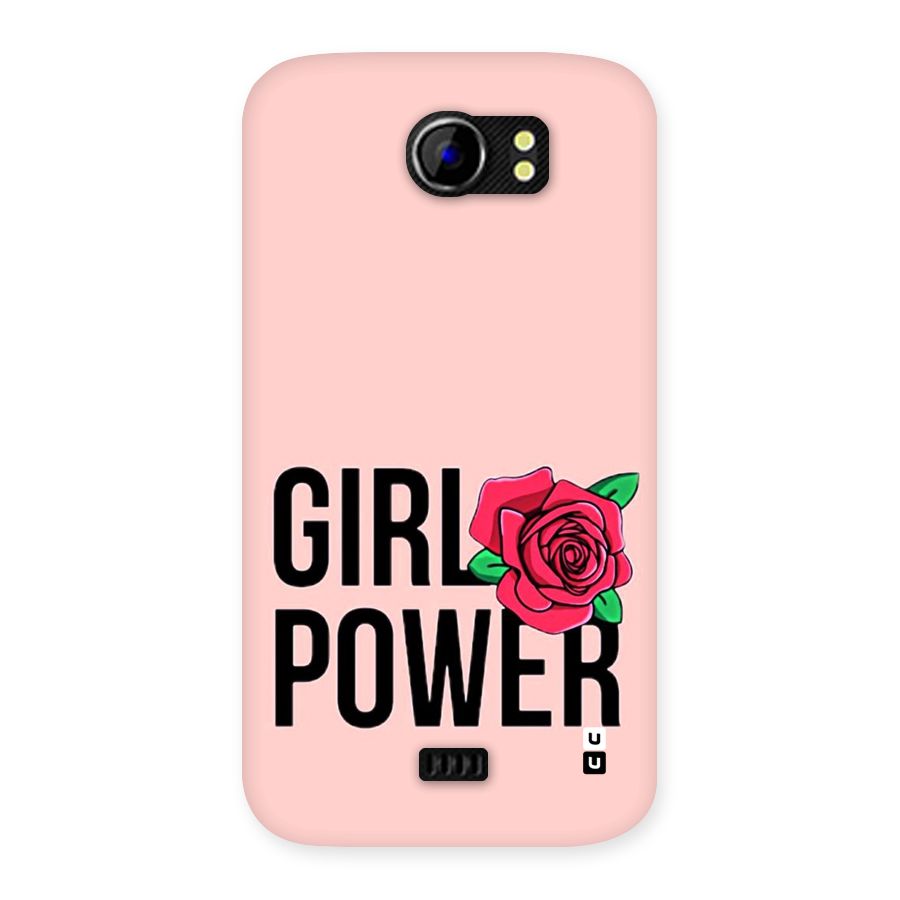 Girl Power Back Case for Micromax Canvas 2 A110