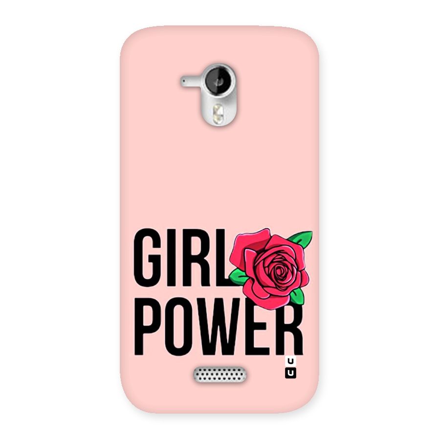Girl Power Back Case for Micromax Canvas HD A116