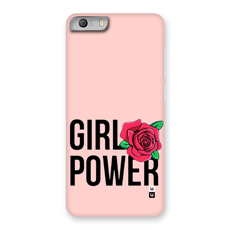Girl Power Back Case for Micromax Canvas Knight 2
