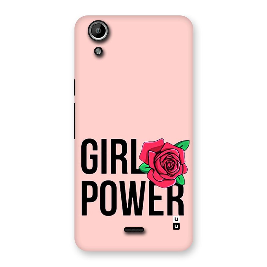 Girl Power Back Case for Micromax Canvas Selfie Lens Q345