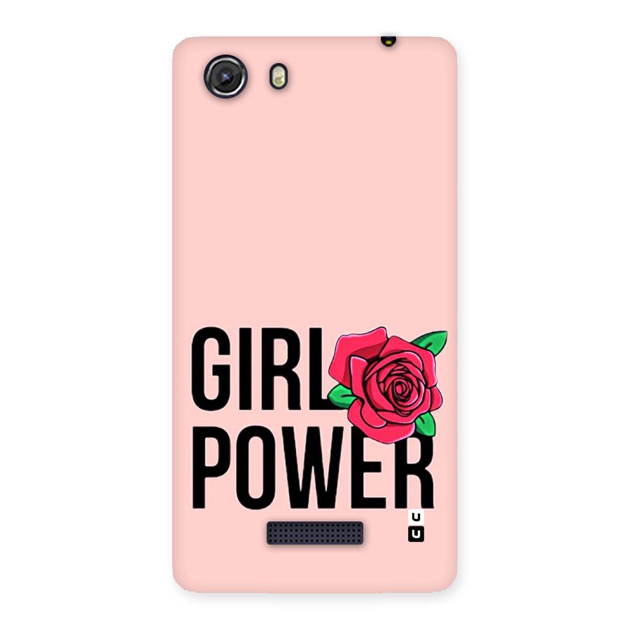 Girl Power Back Case for Micromax Unite 3