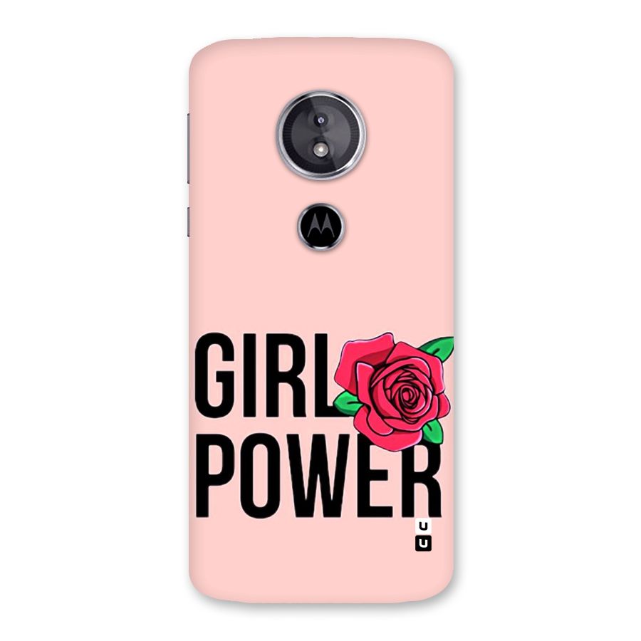 Girl Power Back Case for Moto E5