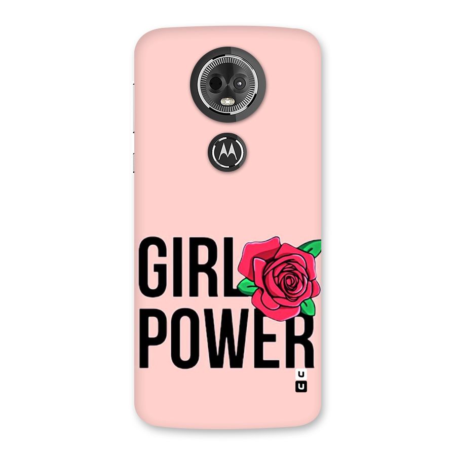 Girl Power Back Case for Moto E5 Plus