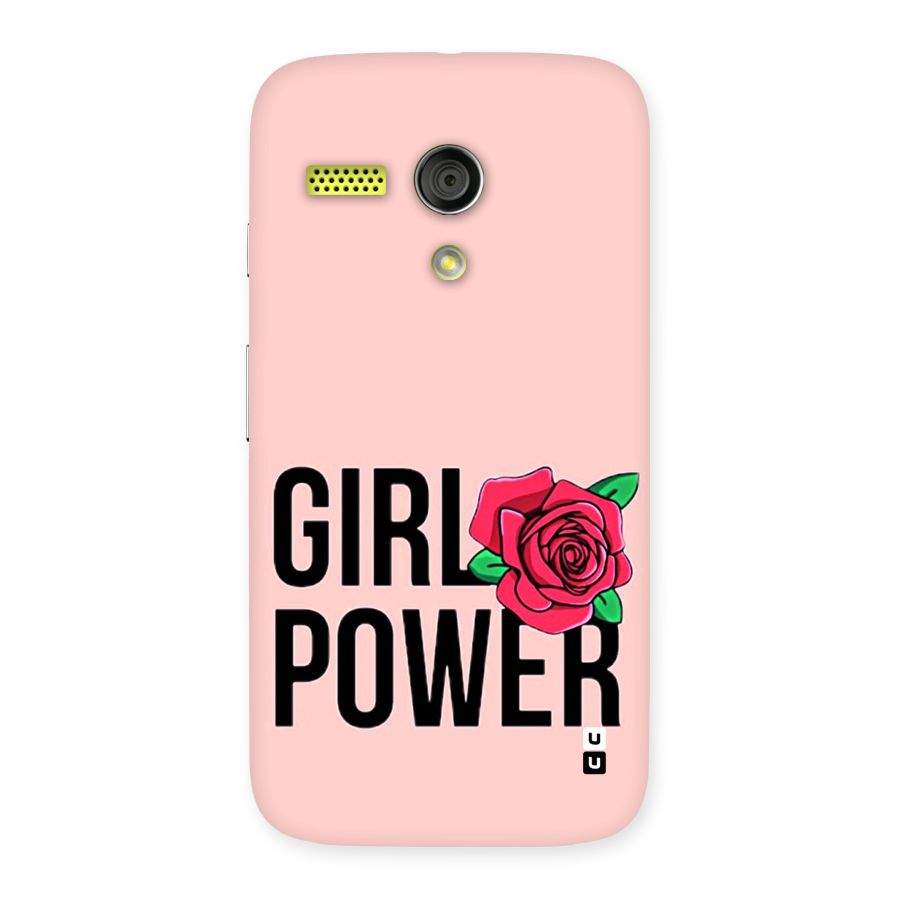 Girl Power Back Case for Moto G