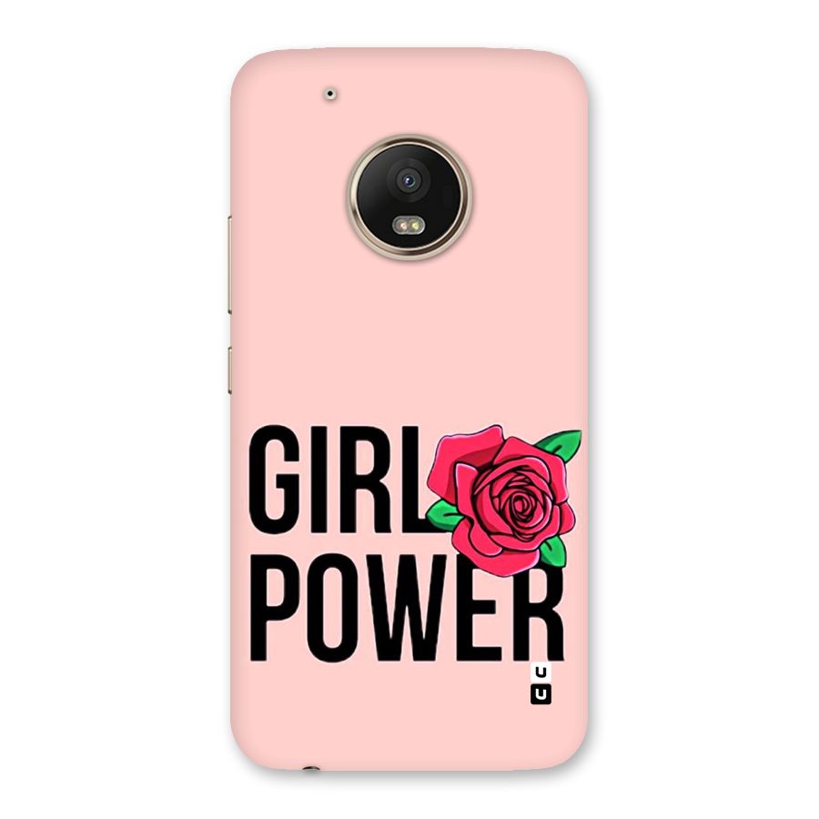 Girl Power Back Case for Moto G5 Plus