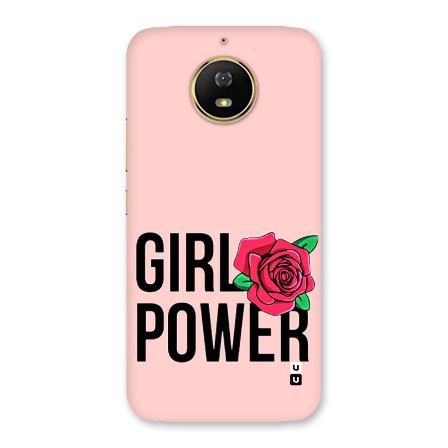 Girl Power Back Case for Moto G5s