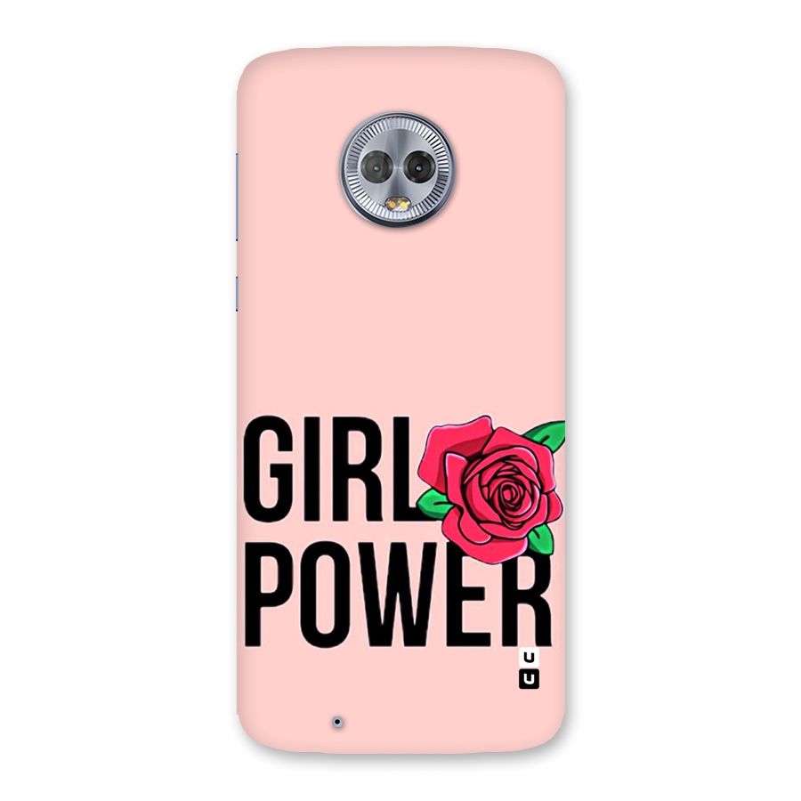 Girl Power Back Case for Moto G6