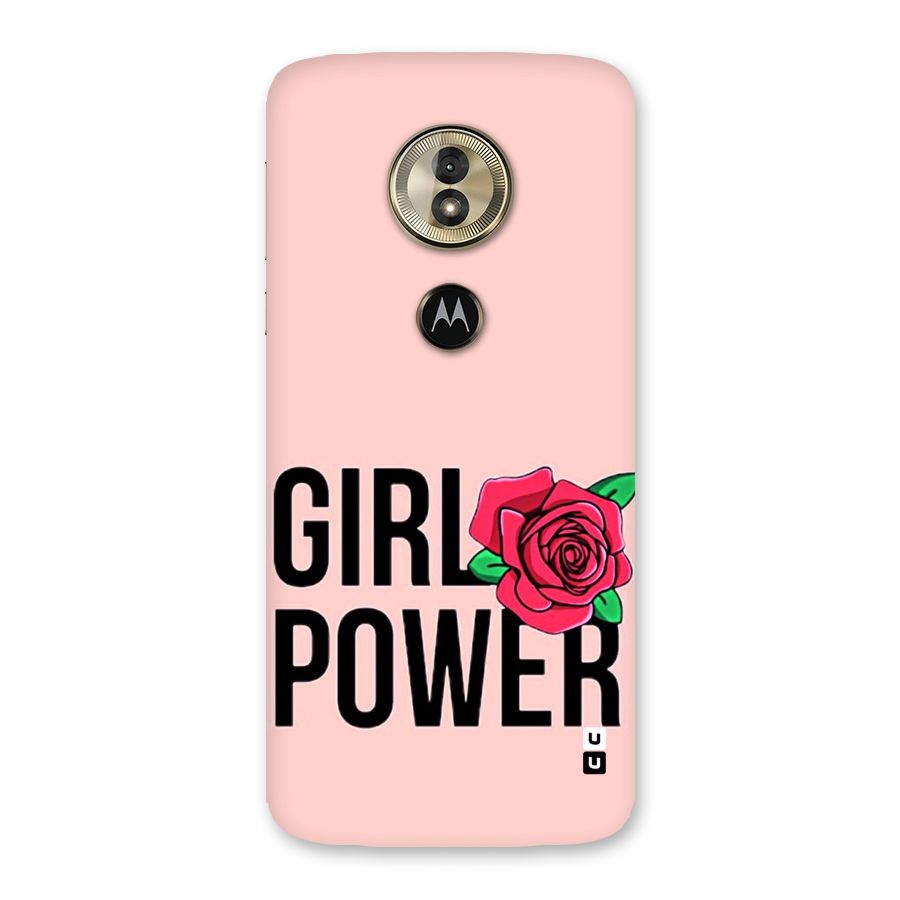Girl Power Back Case for Moto G6 Play