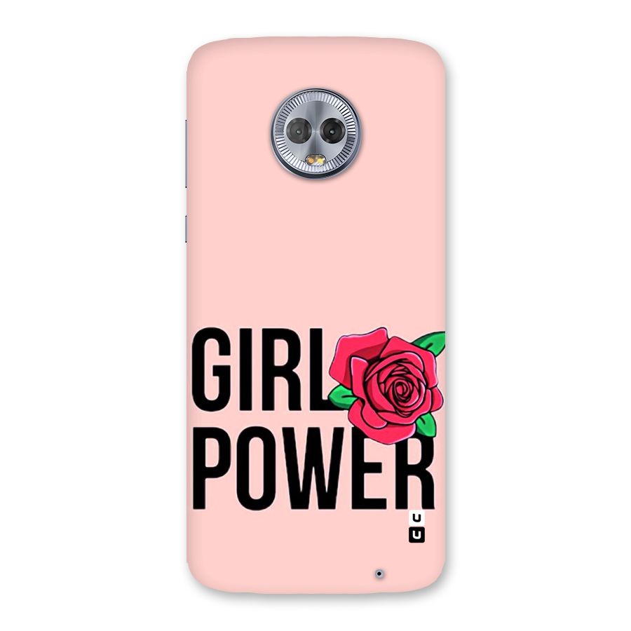 Girl Power Back Case for Moto G6 Plus