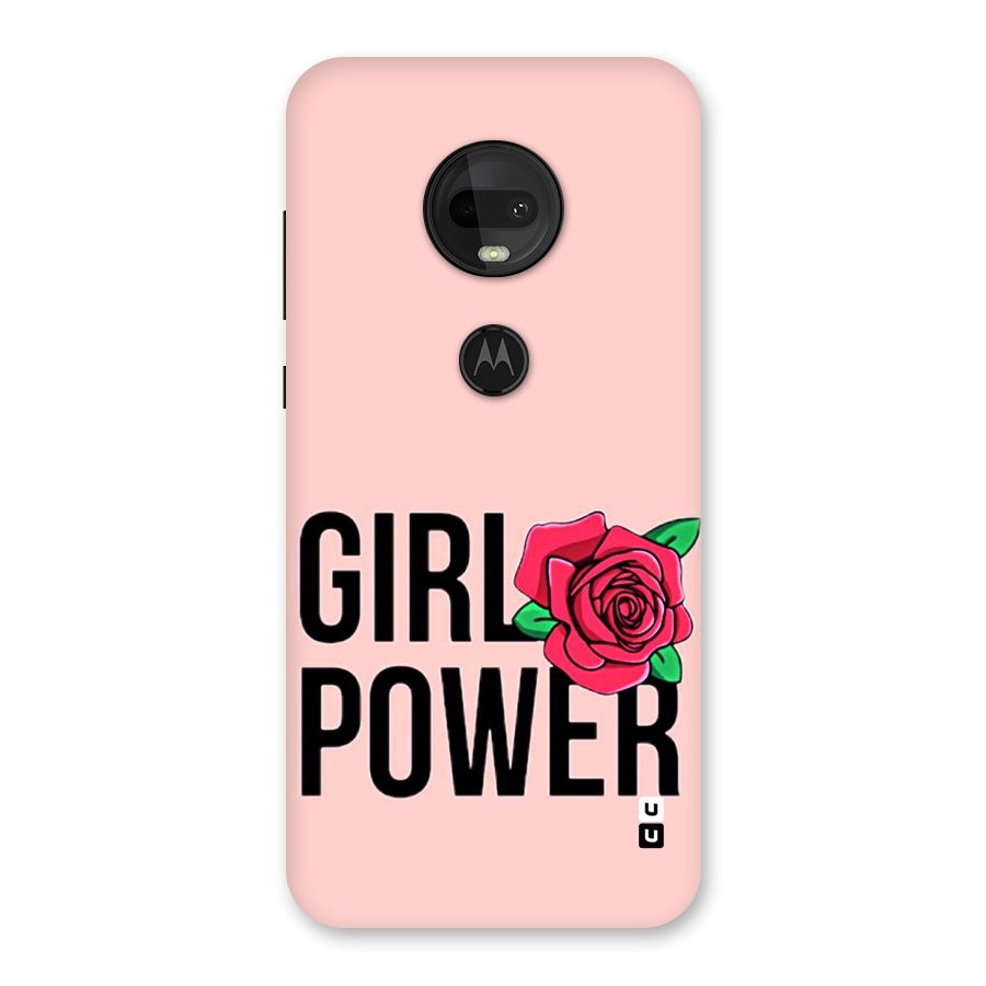 Girl Power Back Case for Moto G7