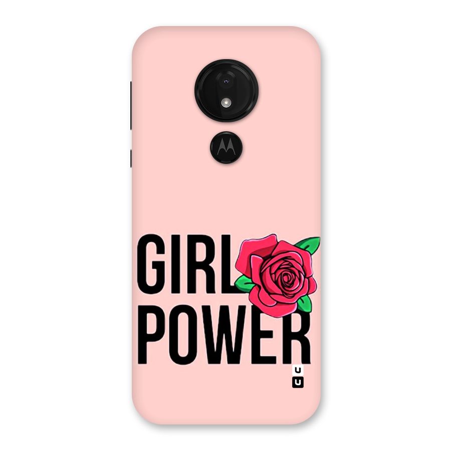 Girl Power Back Case for Moto G7 Power
