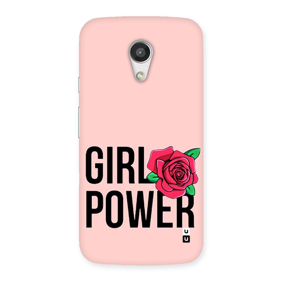 Girl Power Back Case for Moto G 2nd Gen