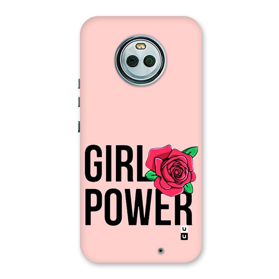 Girl Power Back Case for Moto X4