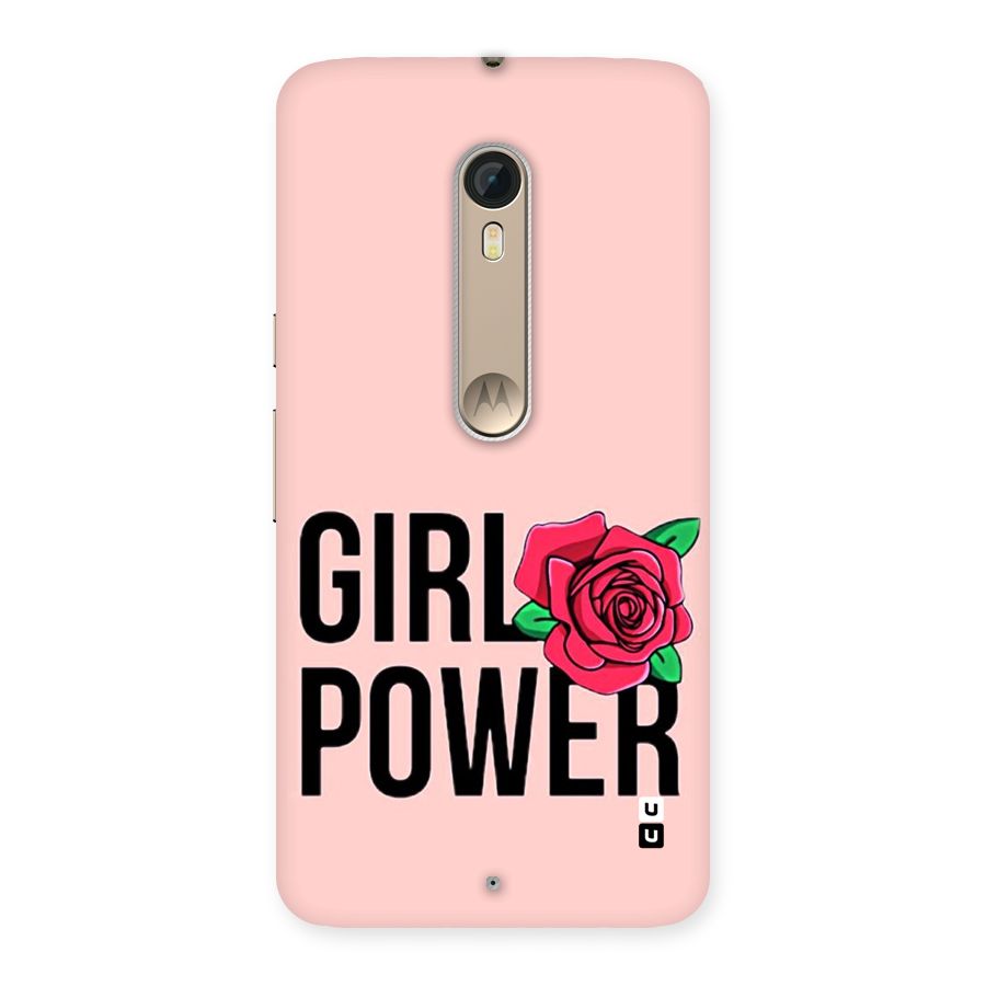 Girl Power Back Case for Motorola Moto X Style
