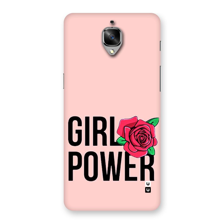 Girl Power Back Case for OnePlus 3T
