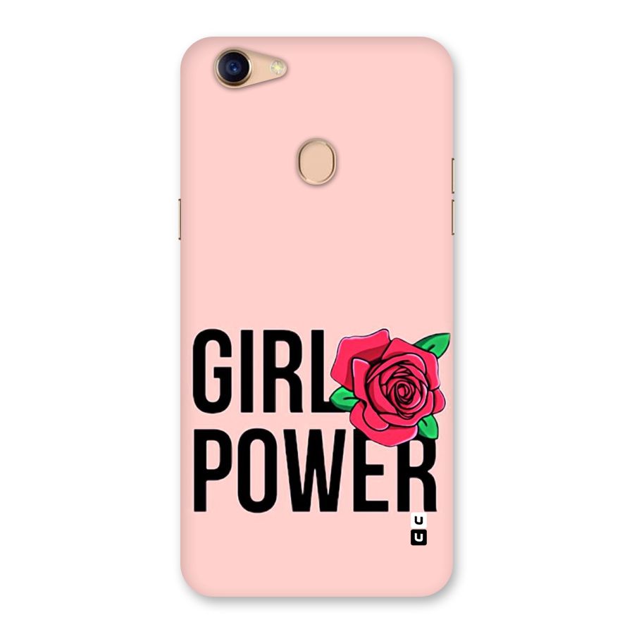 Girl Power Back Case for Oppo F5