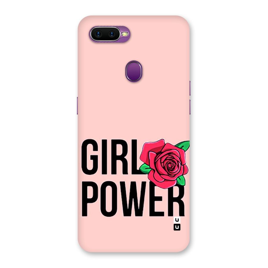 Girl Power Back Case for Oppo F9