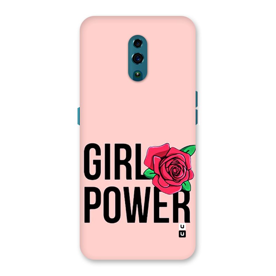Girl Power Back Case for Oppo Reno
