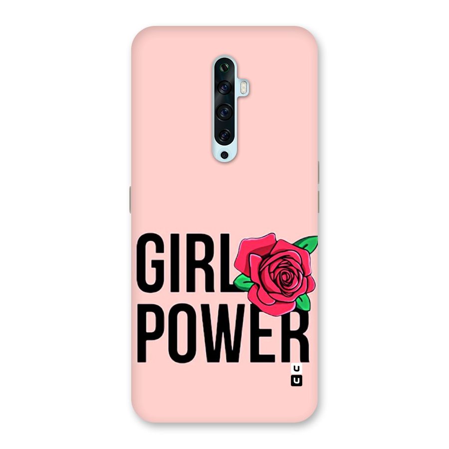Girl Power Back Case for Oppo Reno2 F