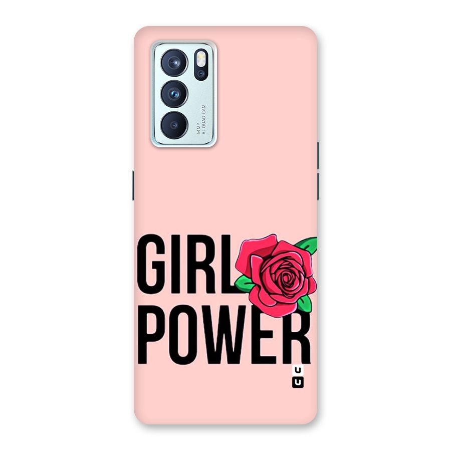 Girl Power Back Case for Oppo Reno6 Pro 5G