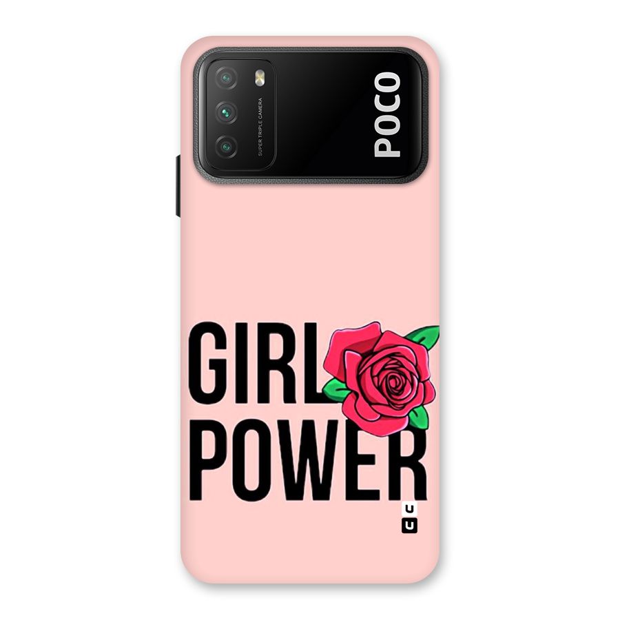 Girl Power Back Case for Poco M3