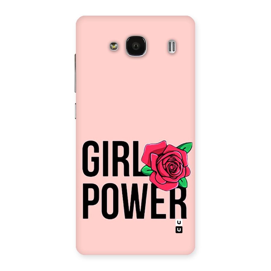 Girl Power Back Case for Redmi 2 Prime