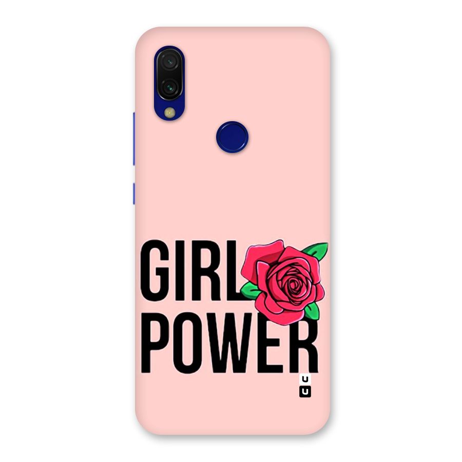 Girl Power Back Case for Redmi 7
