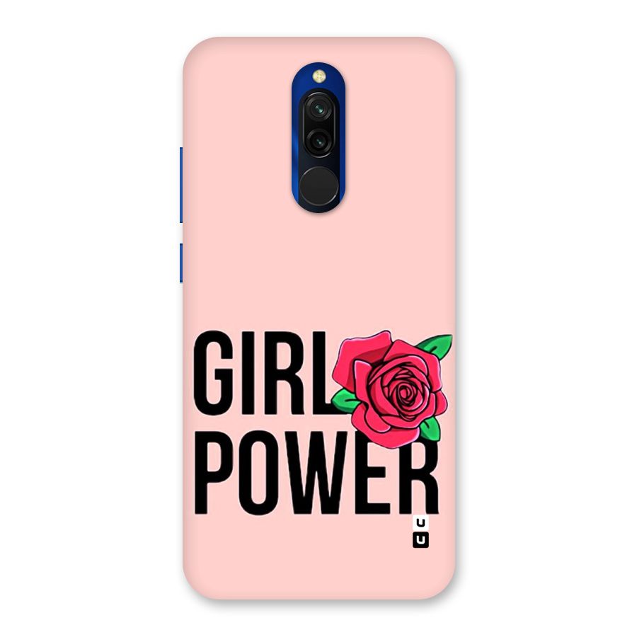 Girl Power Back Case for Redmi 8
